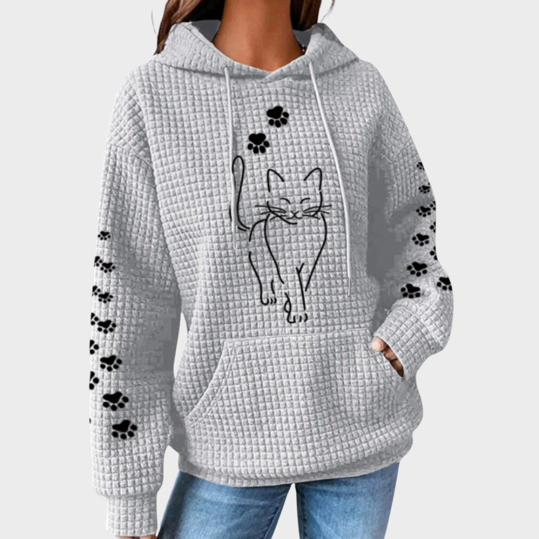 Fernanda | Suéter con Estampado de Gato