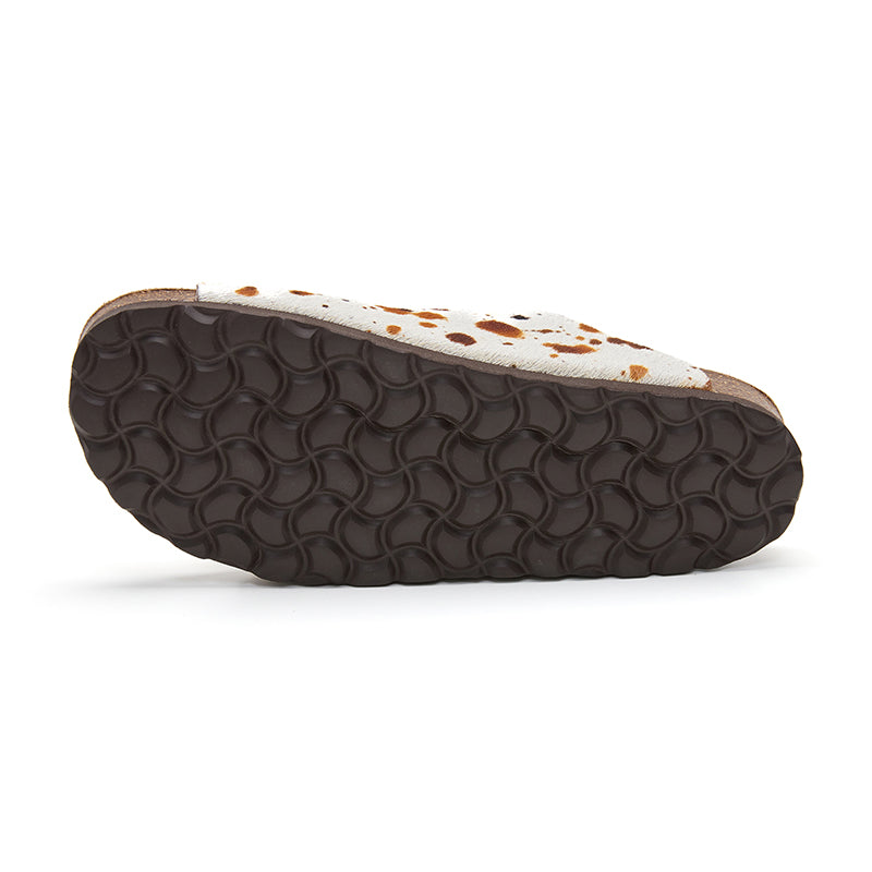 Sandalia Malibú Pony Beige para Mujer