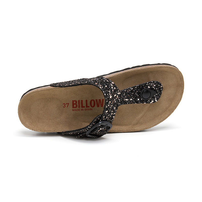 Sandalia Dakota Cobre/Negro para Mujer