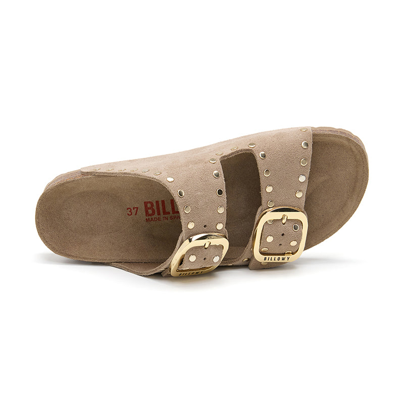 Sandalia Malibu Glam Arena Beige para Mujer