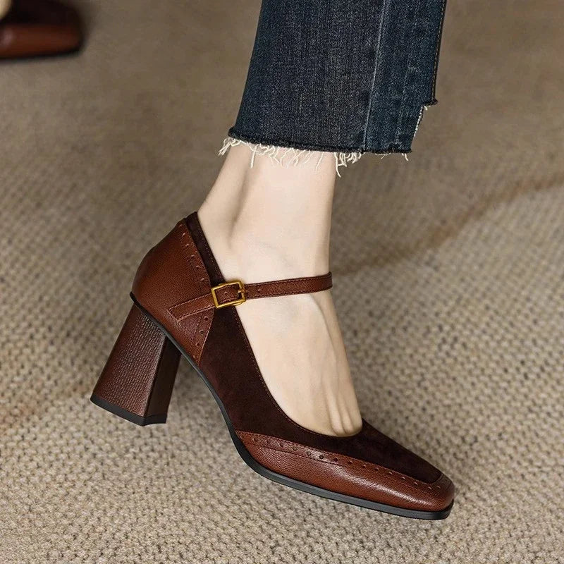 Elisa | Zapatos de salón clásicos de cuero
