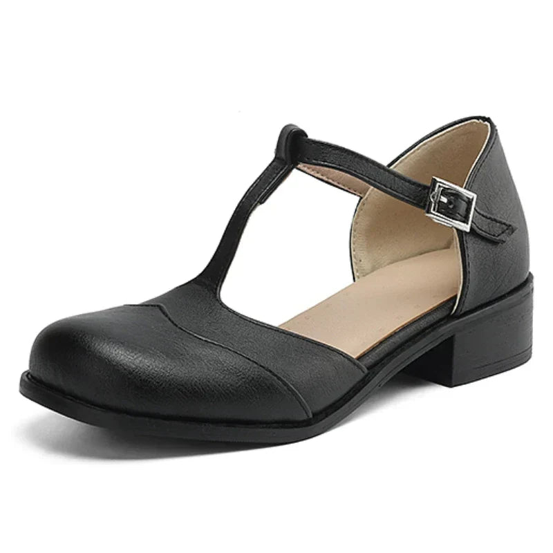 Renata | Zapatos de cuero texturizado