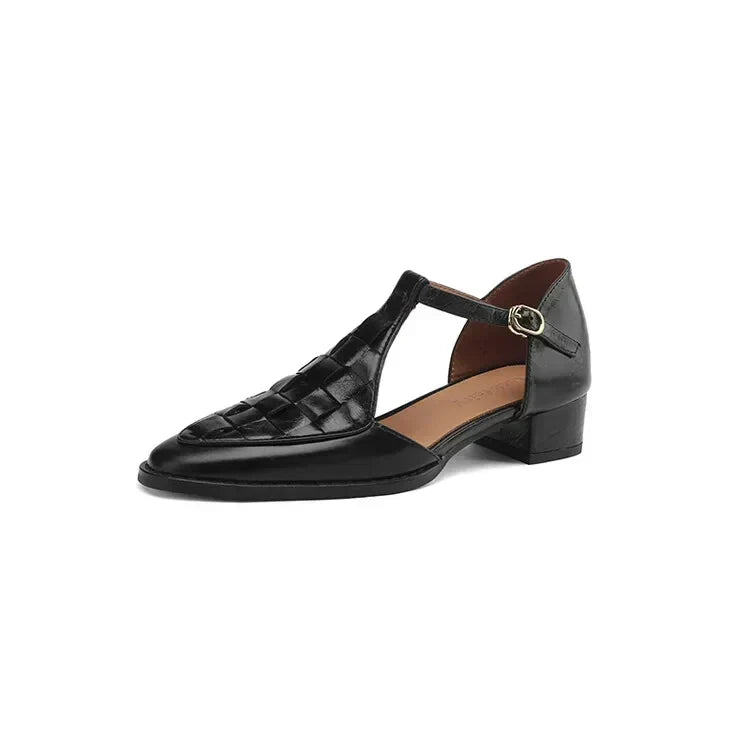 Celeste | Tacones vintage con tiras
