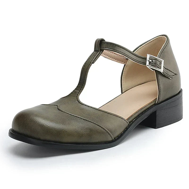 Renata | Zapatos de cuero texturizado