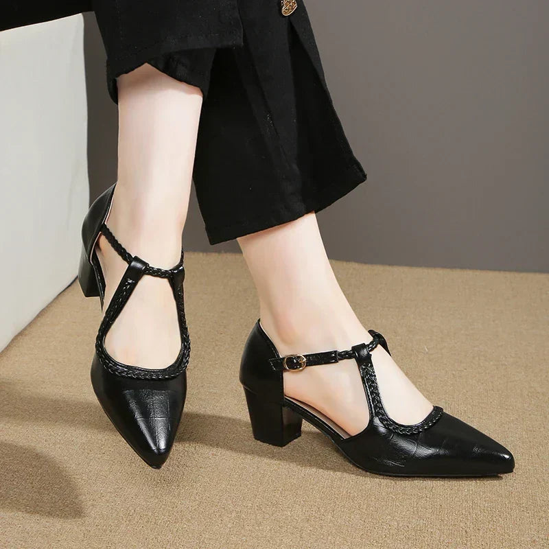 Mariana | Zapatos clásicos de tira en T