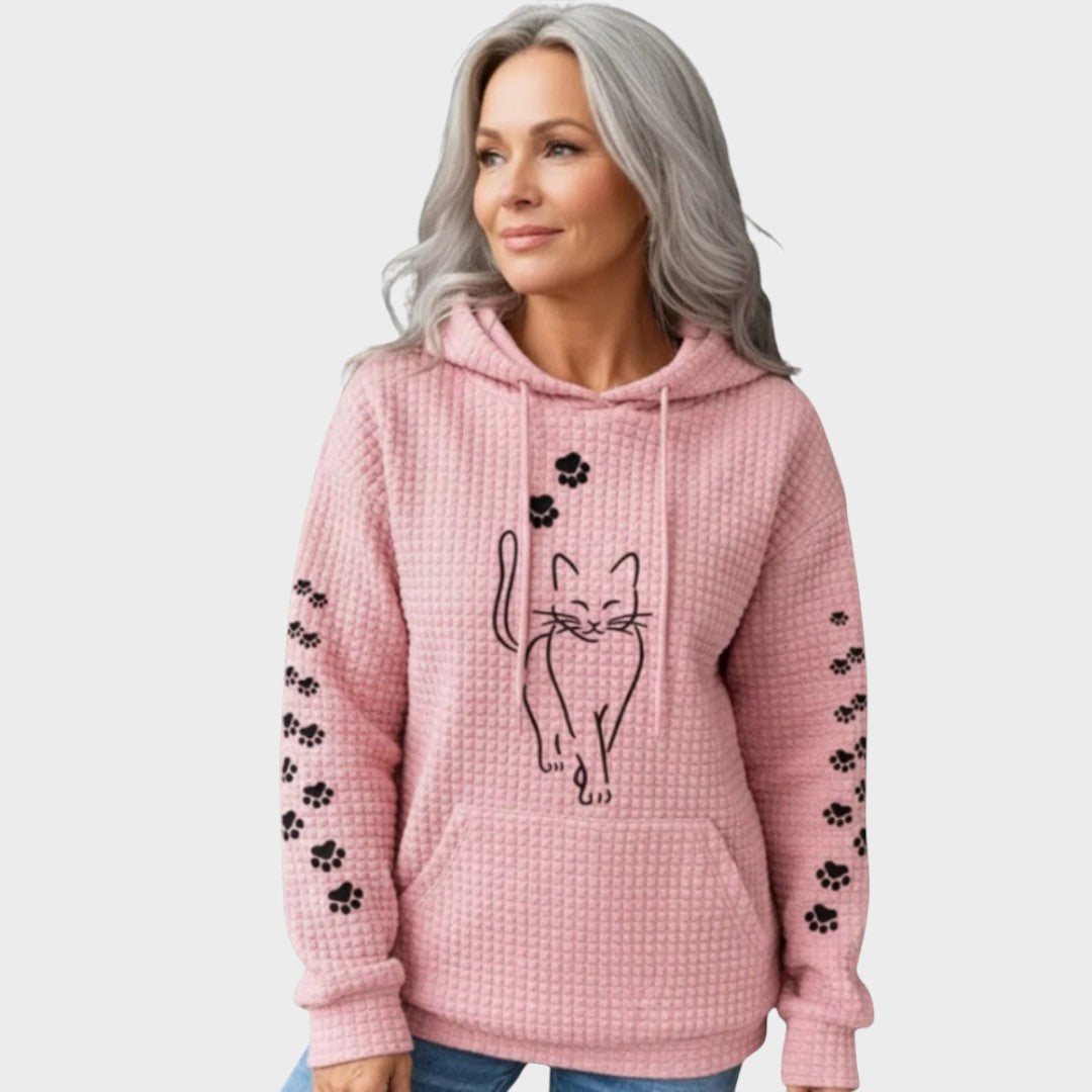 Fernanda | Suéter con Estampado de Gato