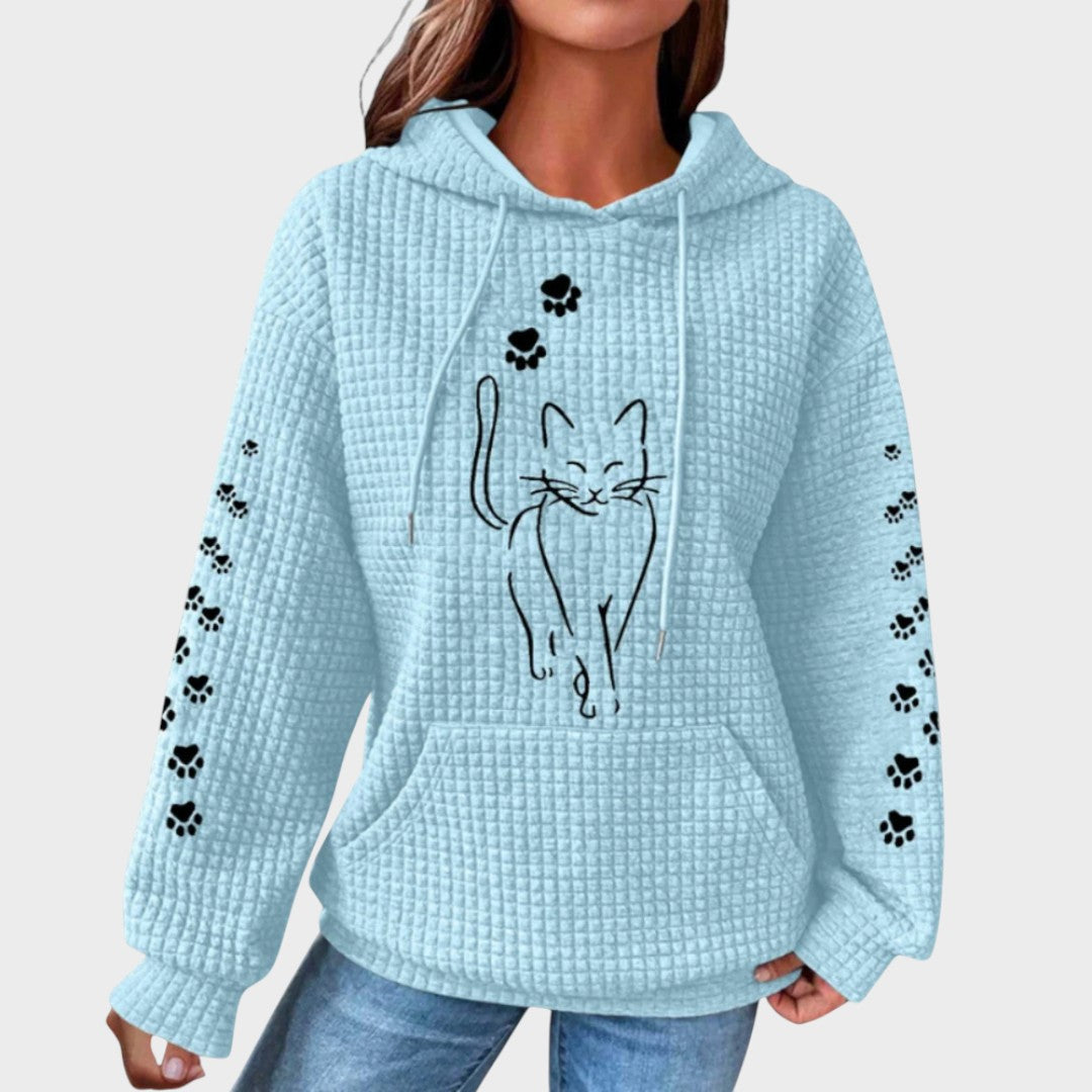 Fernanda | Suéter con Estampado de Gato