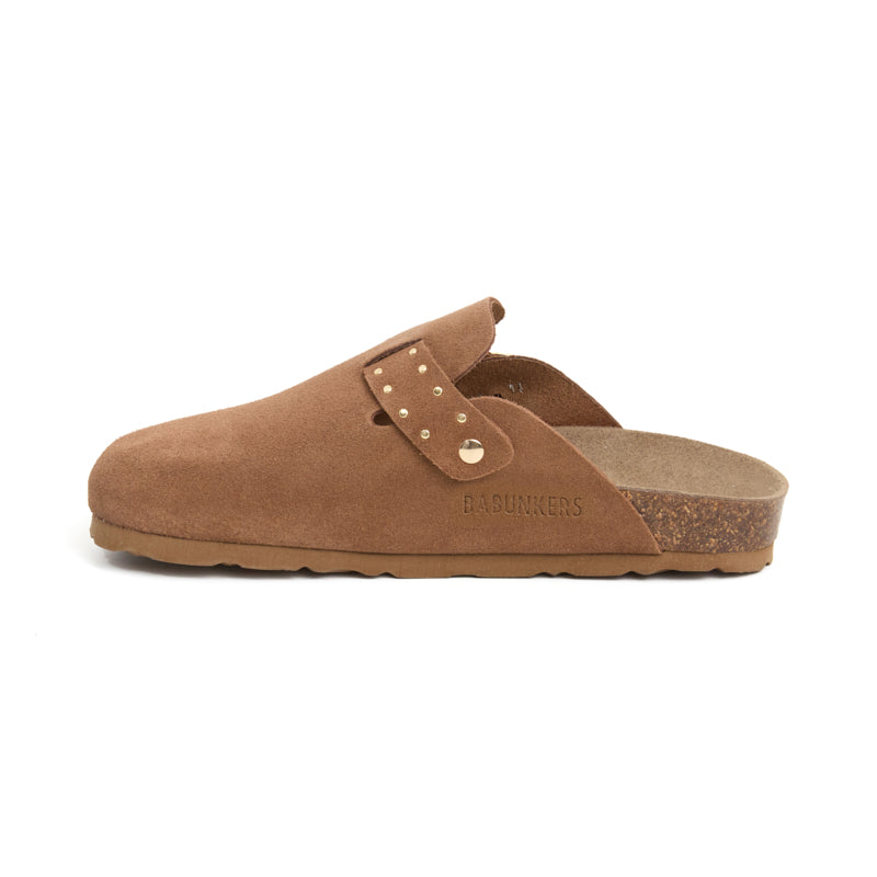 Zueco Palermo Glam Cuero Mujer