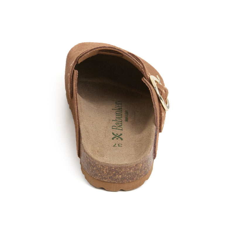 Zueco Palermo Glam Cuero Mujer