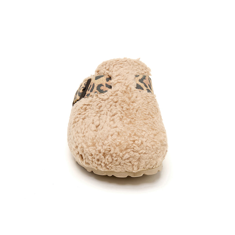 Zueco Beige Mujer
