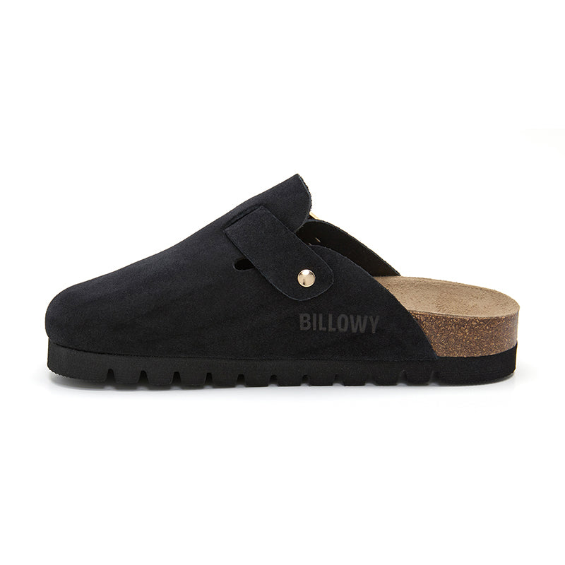 Zueco Dallas Plataforma Negro Mujer