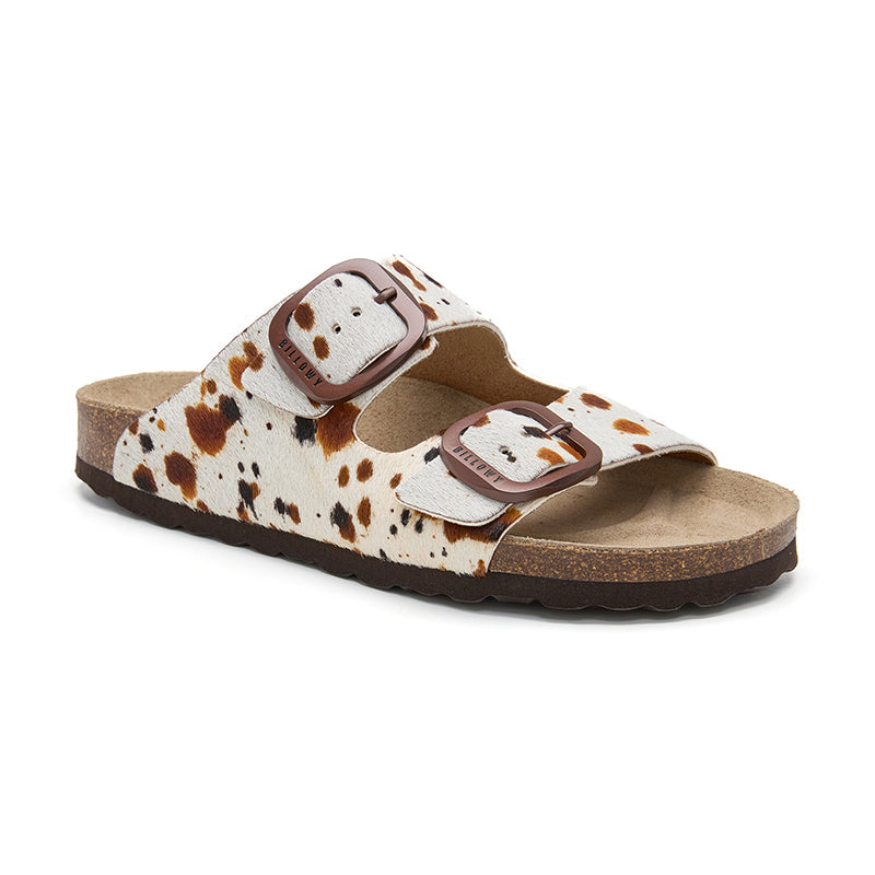 Sandalia Malibú Pony Beige para Mujer