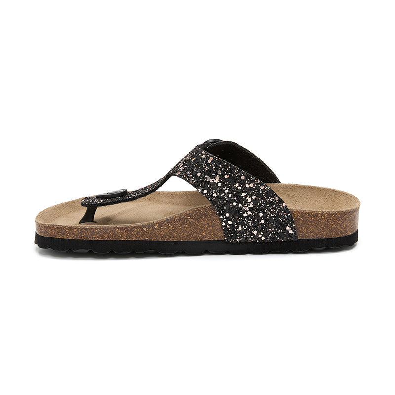 Sandalia Dakota Cobre/Negro para Mujer