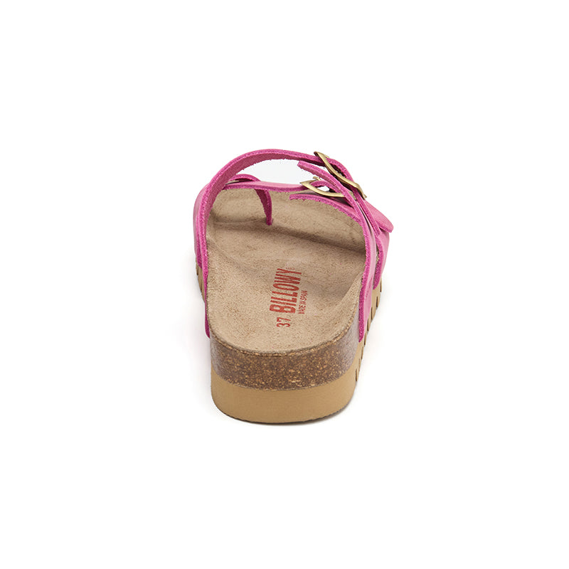 Sandalia Nashville magenta para mujer