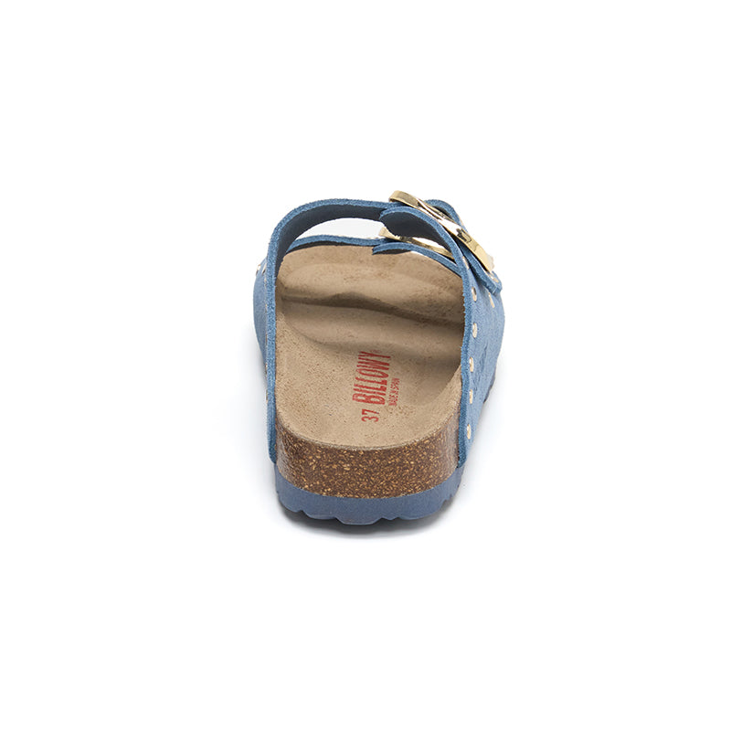 Sandalia Malibu Glam Jeans Azul para Mujer