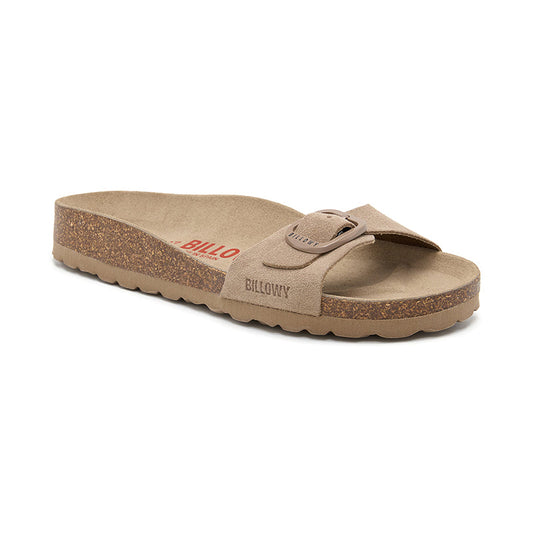 Sandalia Santa Monica beige arena para mujer