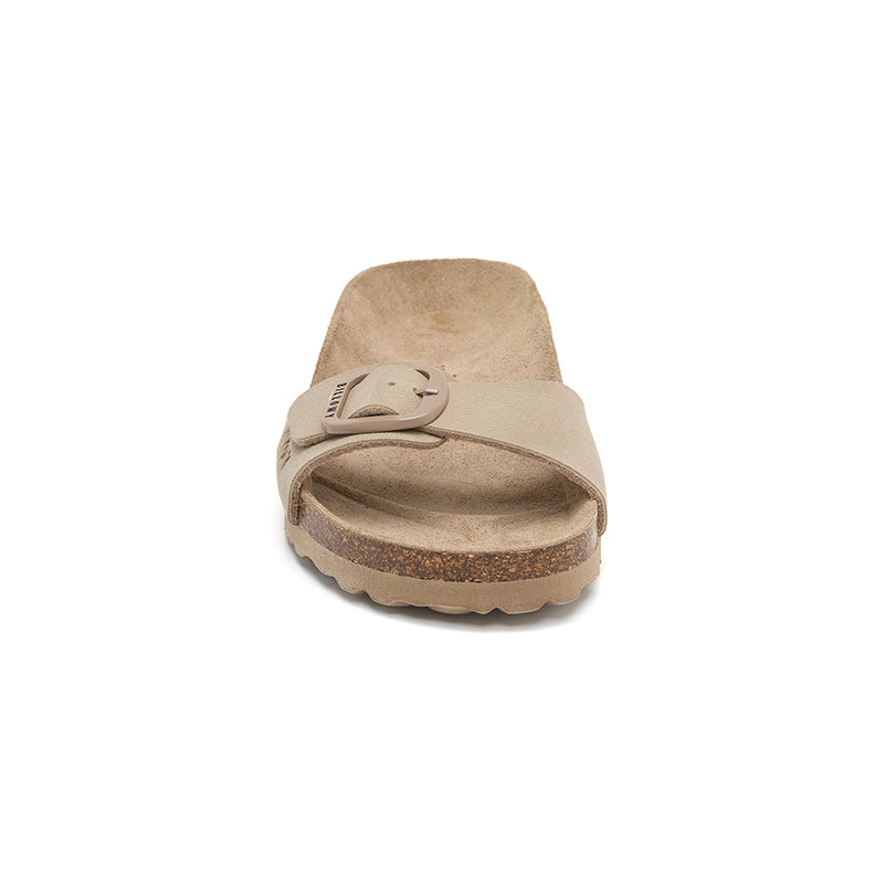 Sandalia Santa Monica beige tostado para mujer