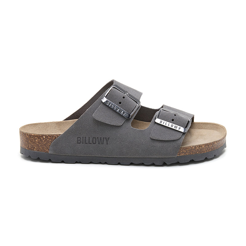 Sandalia Malibú Gris de Planta Blanda