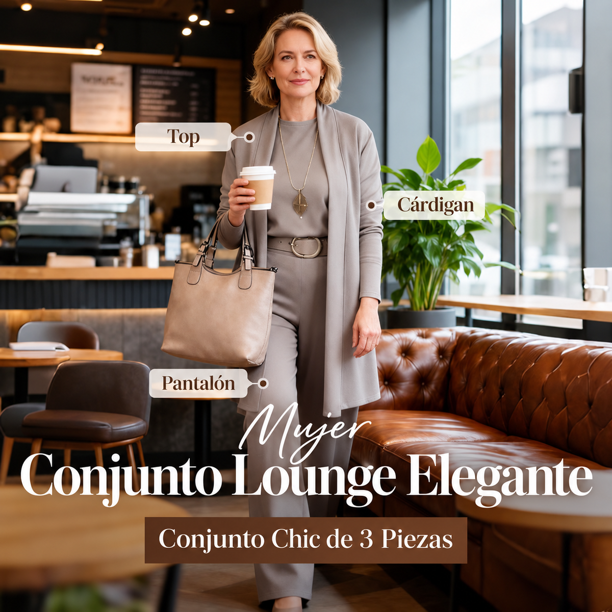 Camille™ | Conjunto elegante de tres piezas