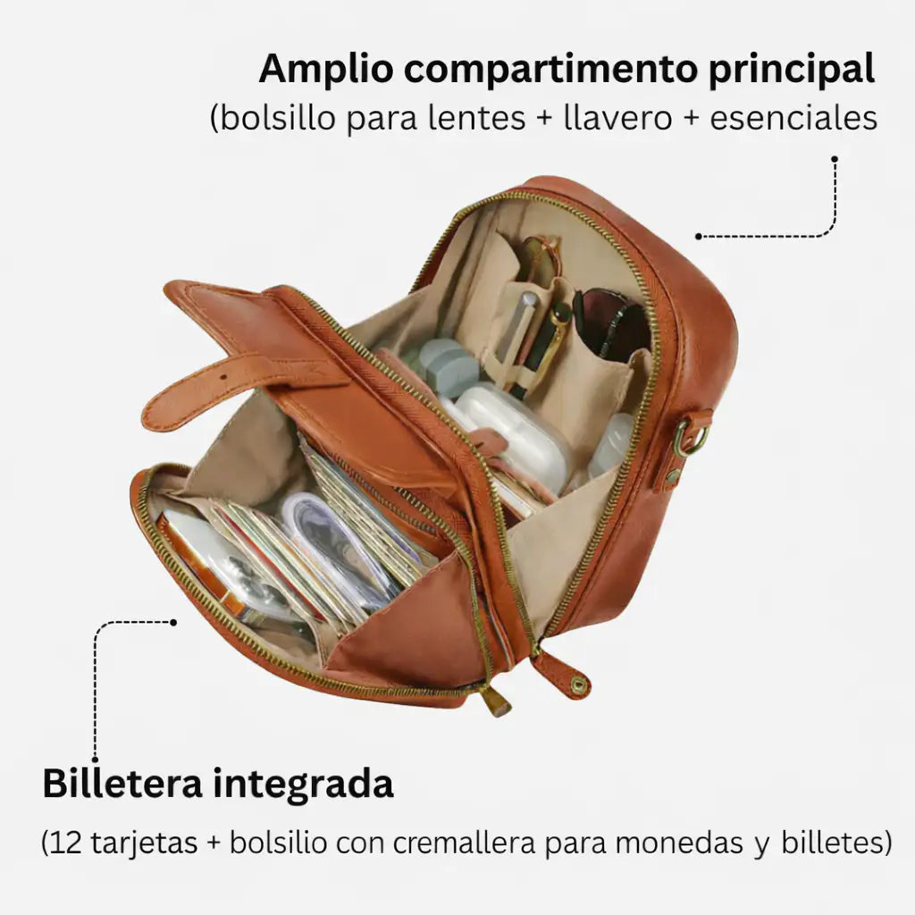 Julieta | Bolso Crossbody Funcional