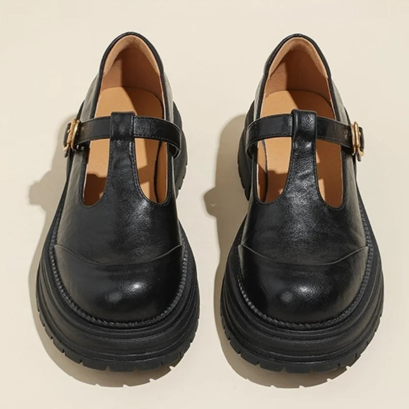 Luna | Zapatos clásicos de tira en T