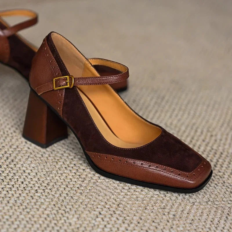 Elisa | Zapatos de salón clásicos de cuero