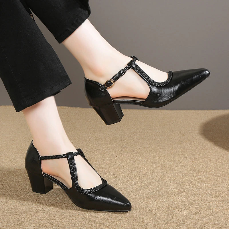 Mariana | Zapatos clásicos de tira en T