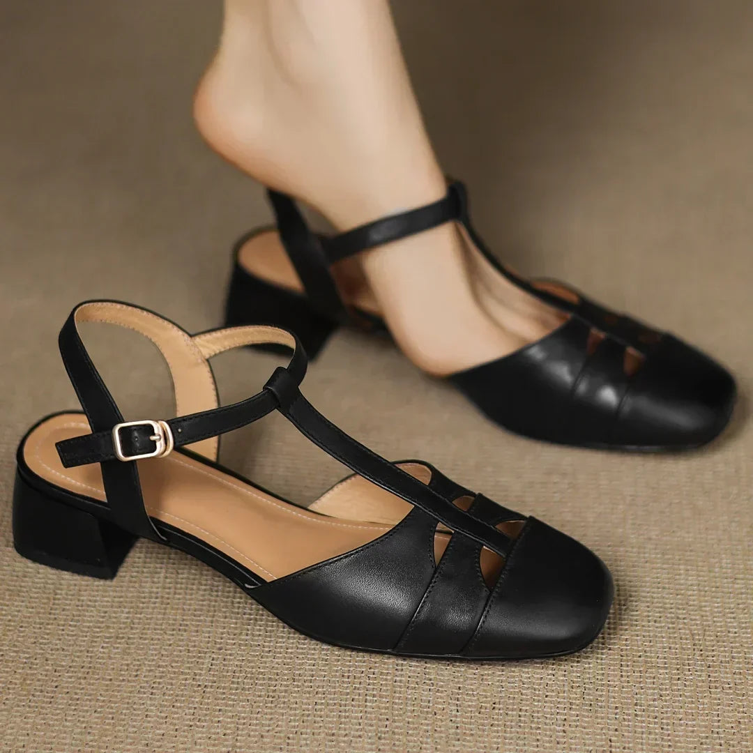 Isabel | Bailarinas de cuero trenzado
