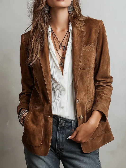 Chaqueta vintage marrón Cristina