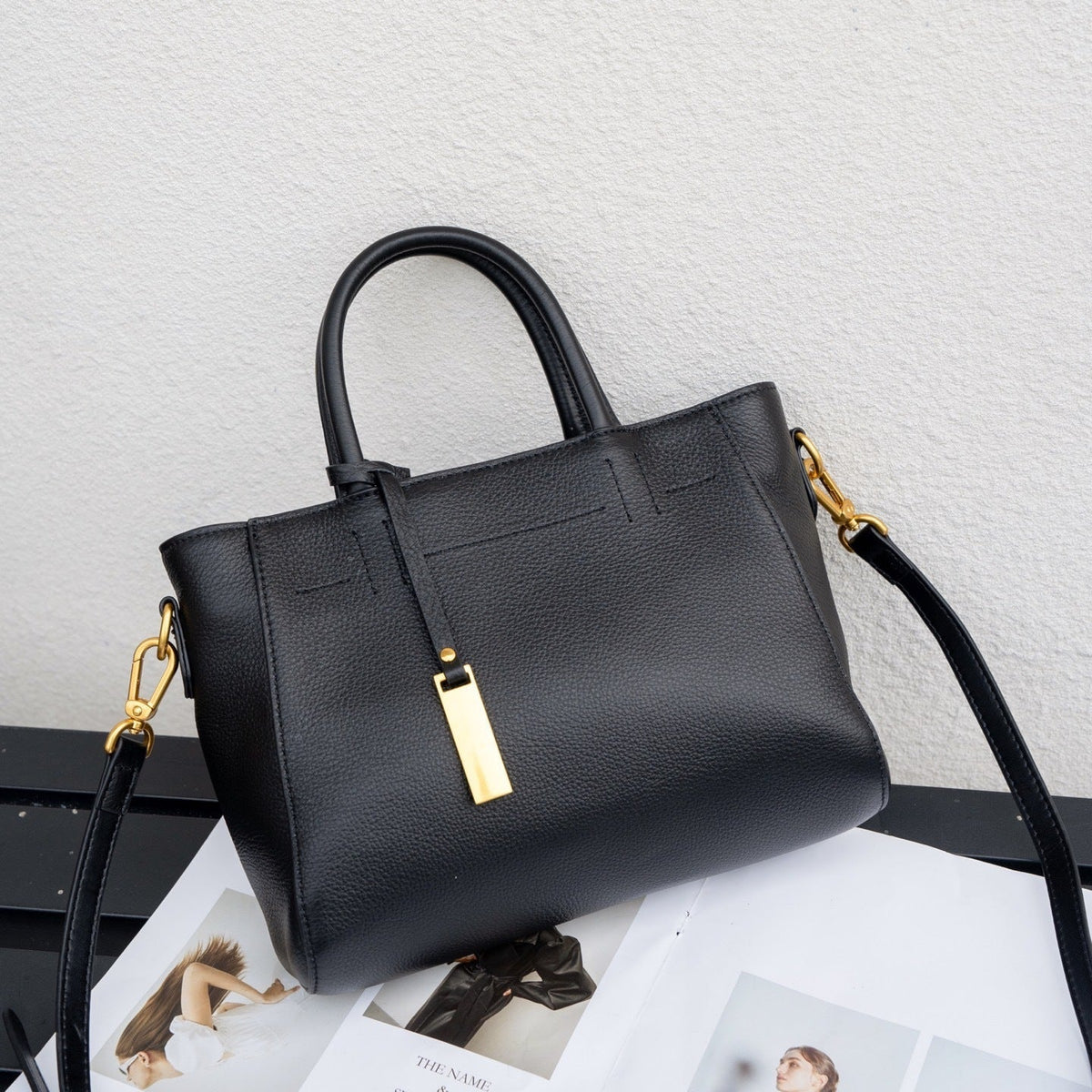 Sofia | Bolsa Clásica de Cuero Auténtico