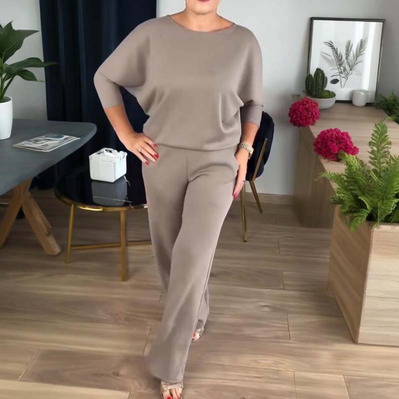 ⏳Zeitlich begrenztes Sonderangebot⏰ Elegantes 3-teiliges Set bestehend aus langem Cardigan, Oberteil und Hose💞
